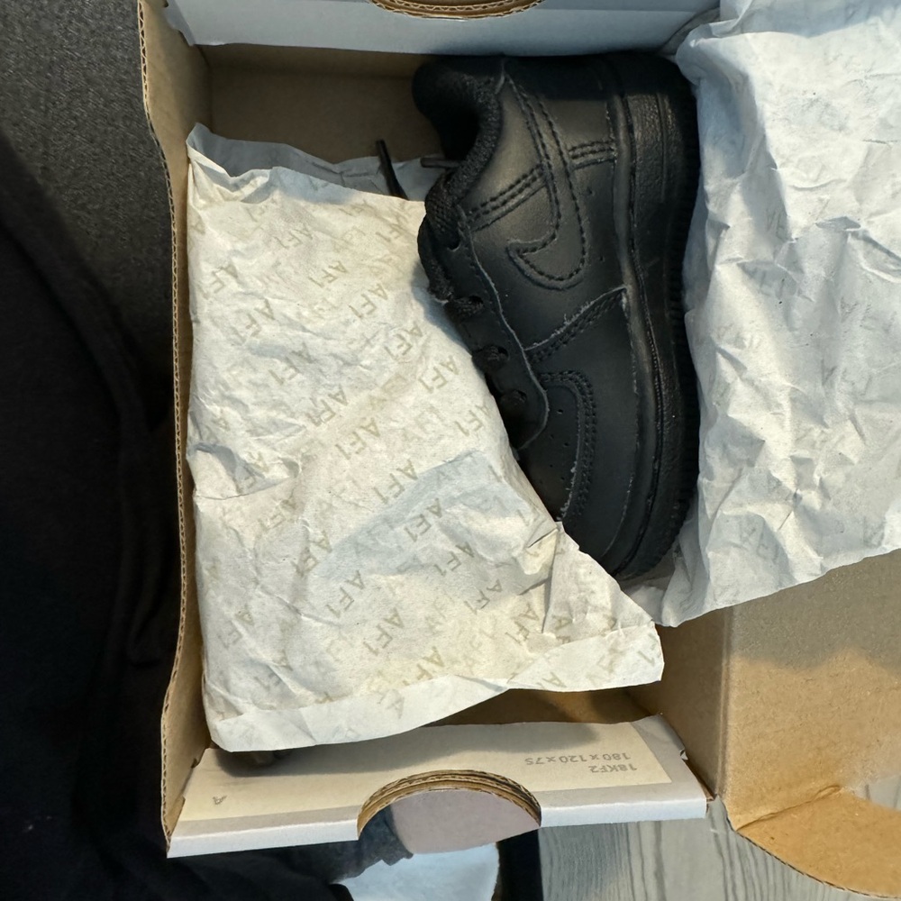 Nike Kids Black Air Force